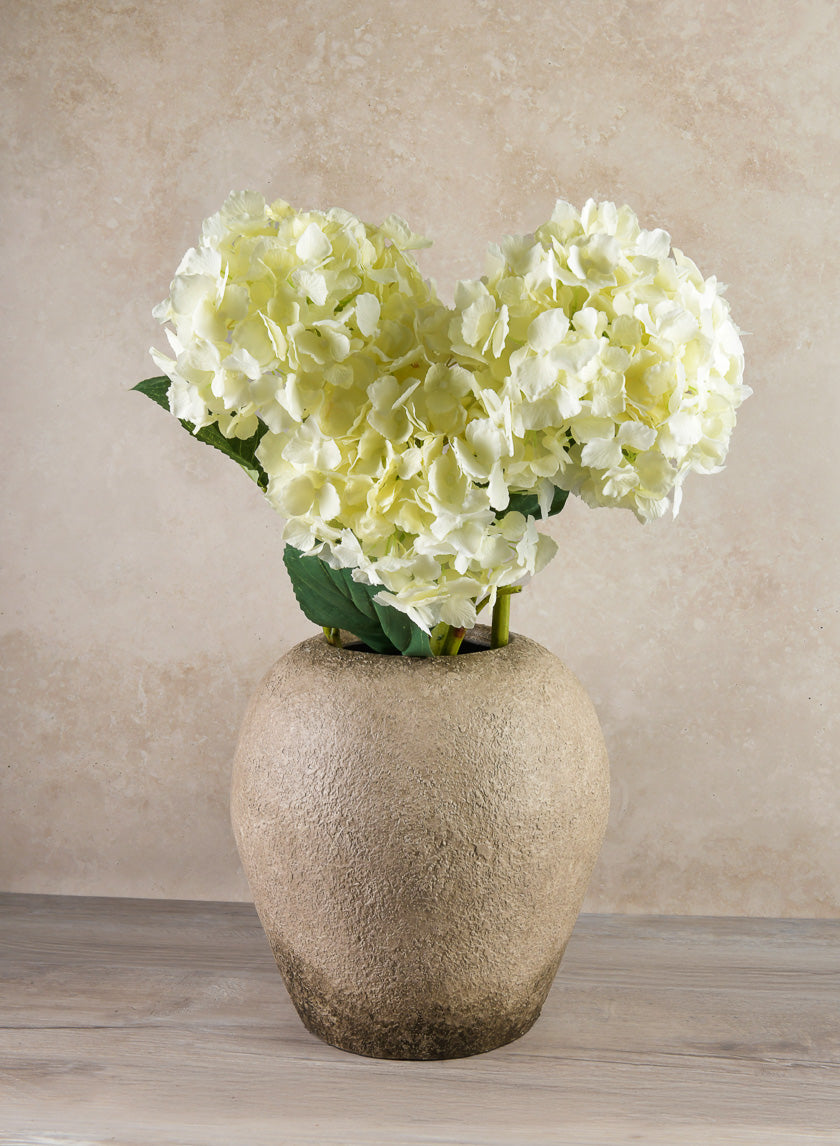 Miko Rustic Beige Vase