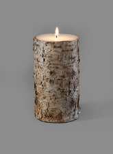 4 x 8in Bark Candle