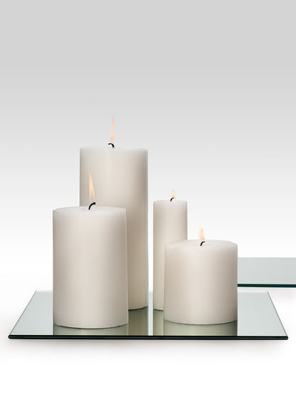 4 x 6in Ivory Pillar Candle