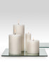 4 x 6in Ivory Pillar Candle