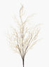 Flocked Snow Coral Branch, 35in