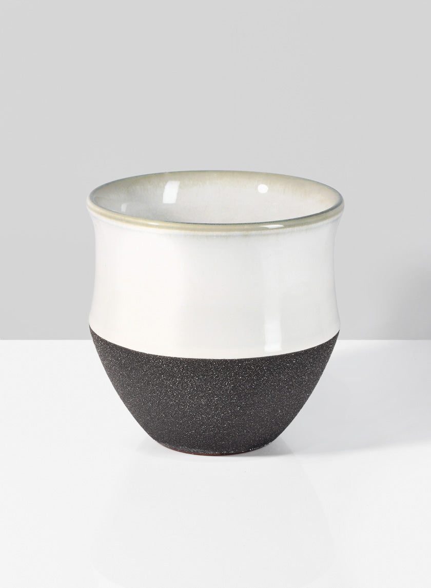 5  1/2in NY Black &amp; White Cookie Planter