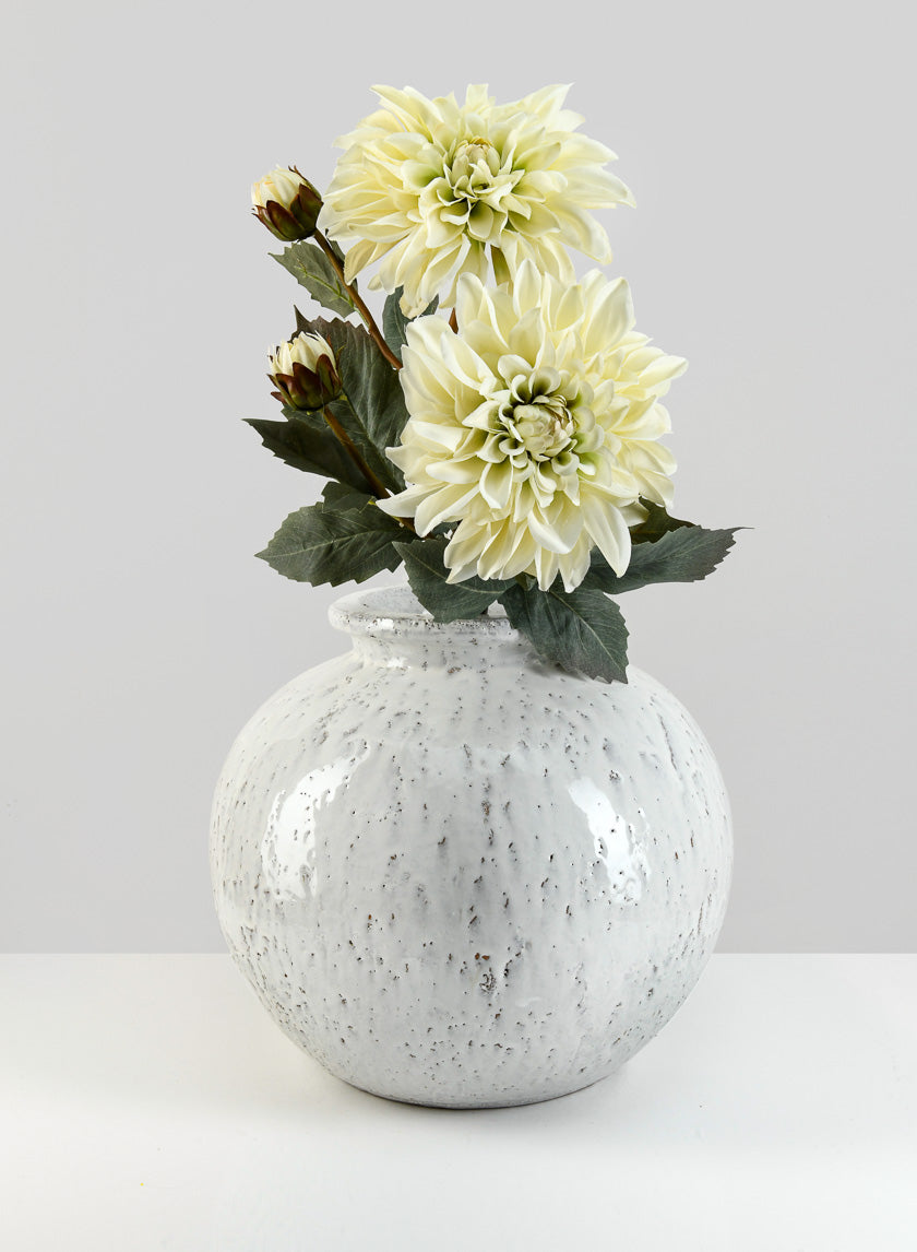 33in Cream Dahlia