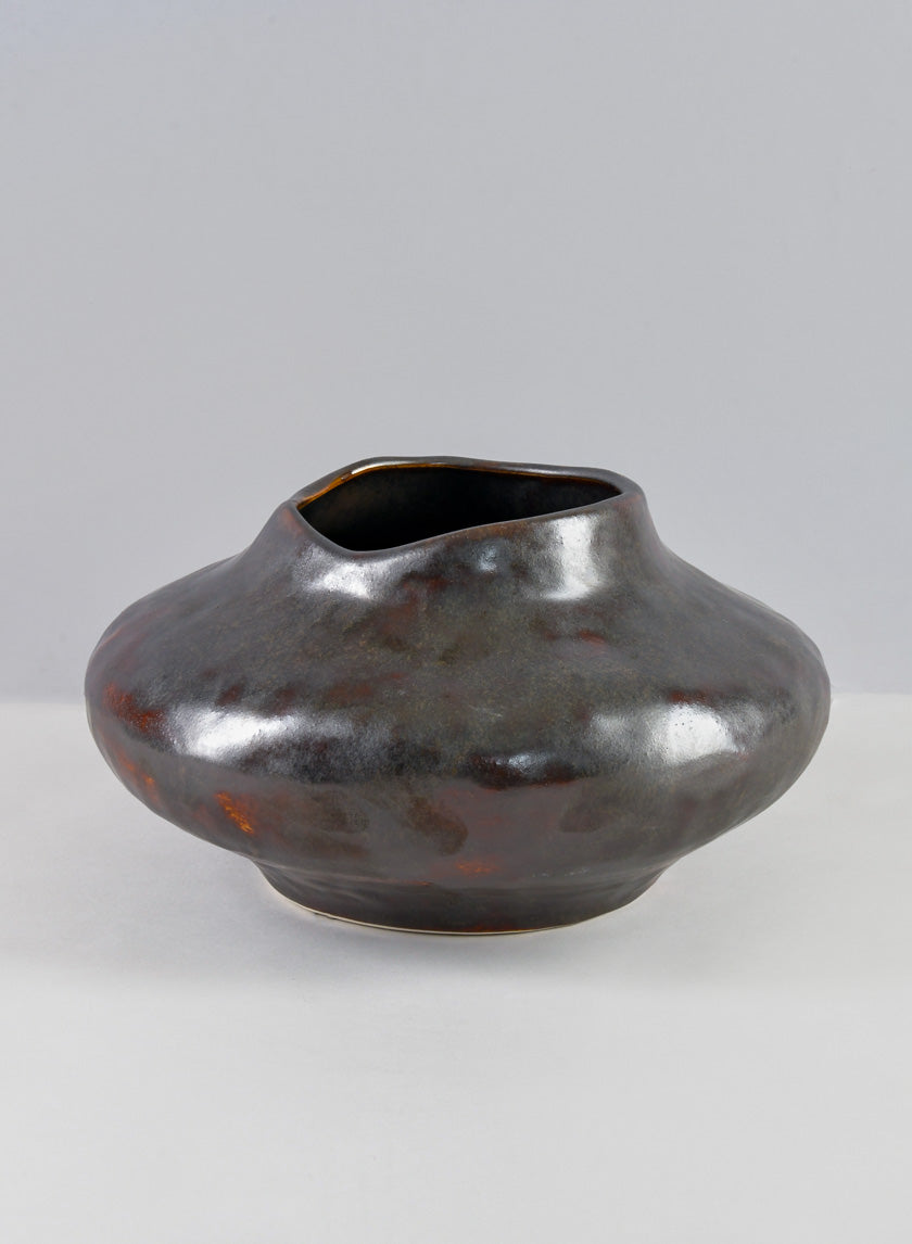 Mashiko Aged Brown Artisan Bowl