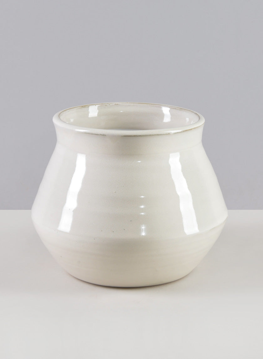 Kasama White Artisan Bowl