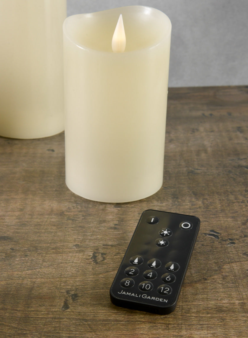 3D Flame Flameless Candle with a Remote Control