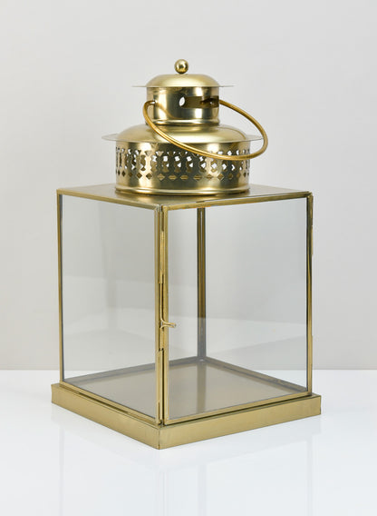 12in Behnam Gold Lantern