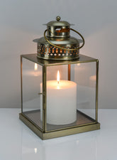 12in Behnam Gold Lantern