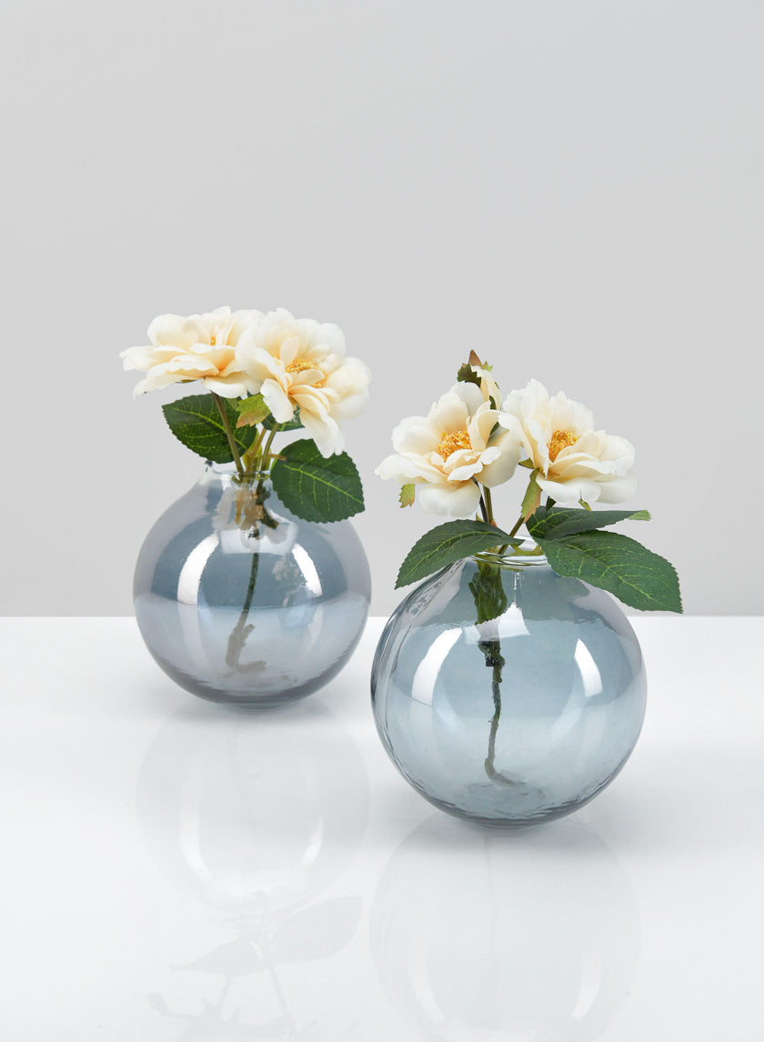 Marbella Smoke Luster Bud Vase