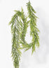 5ft Glitter & Snow Evergreen Christmas Garland