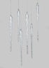 12in Glass Icicle