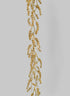 6ft Gold Glittered Mini Pine Garland