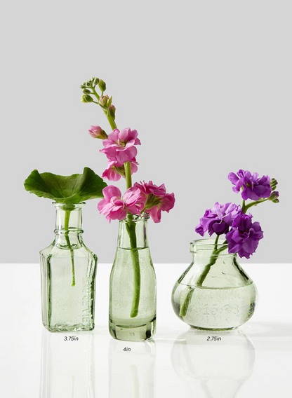 Mexican Green Bud Vases