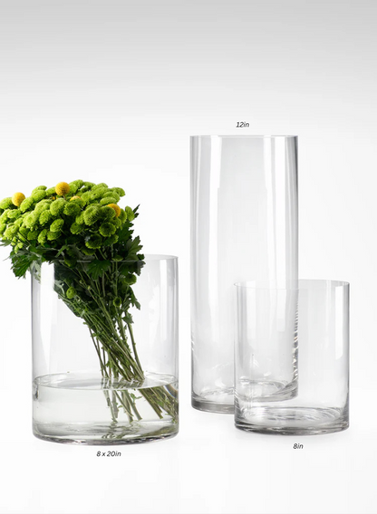 Clear Glass Cylinders