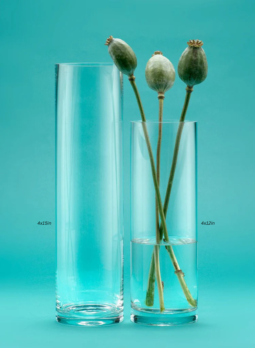 Slim Glass Cylinders