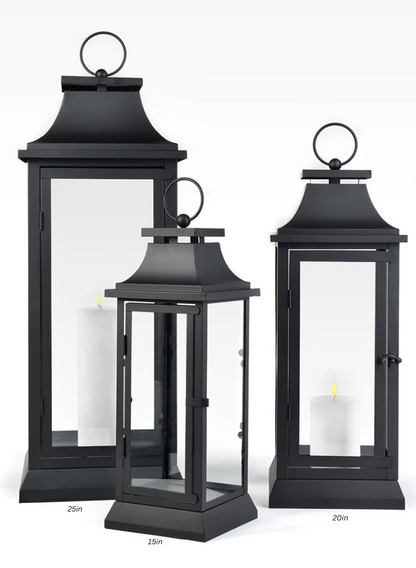 Black Hampton Lanterns