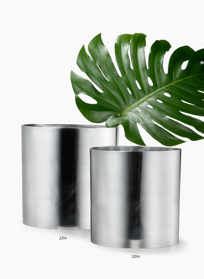 Aluminum Cylinder Vases