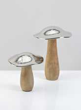 Large Silver Mushroom