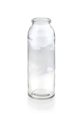 6in Glass Bottle Vase