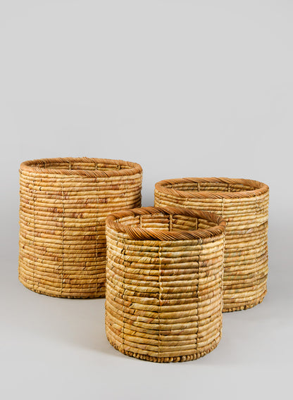 Da Nang Water Hyacinth Basket Pot, Small