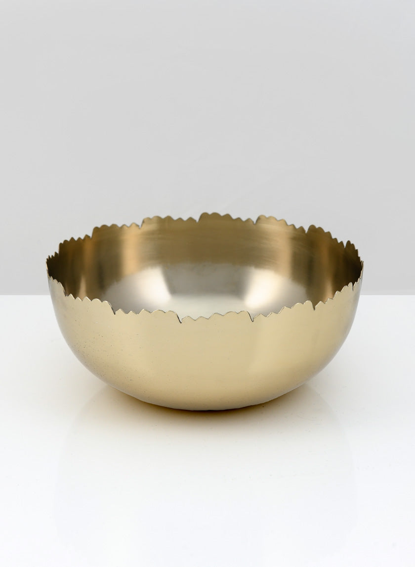 7in Alamgir Gold Iron Bowl