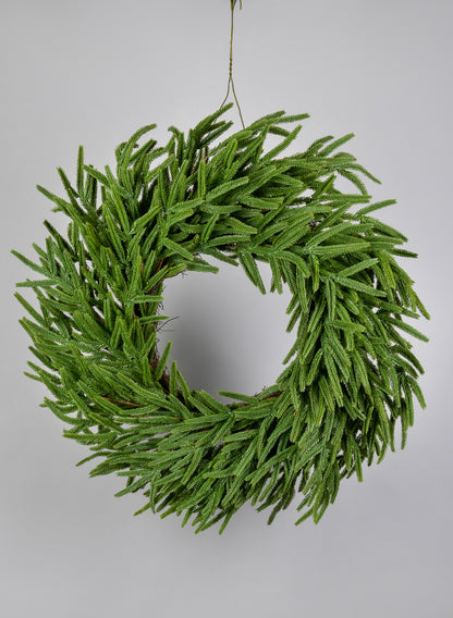 26in Real Touch Tasmanian Cedar Pine Wreath