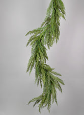 6ft Real Touch Cypress Pine Garland