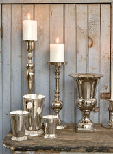 Silver Julep Cup Vases