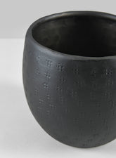 5in Anga Aluminium Ethnic Black Pot