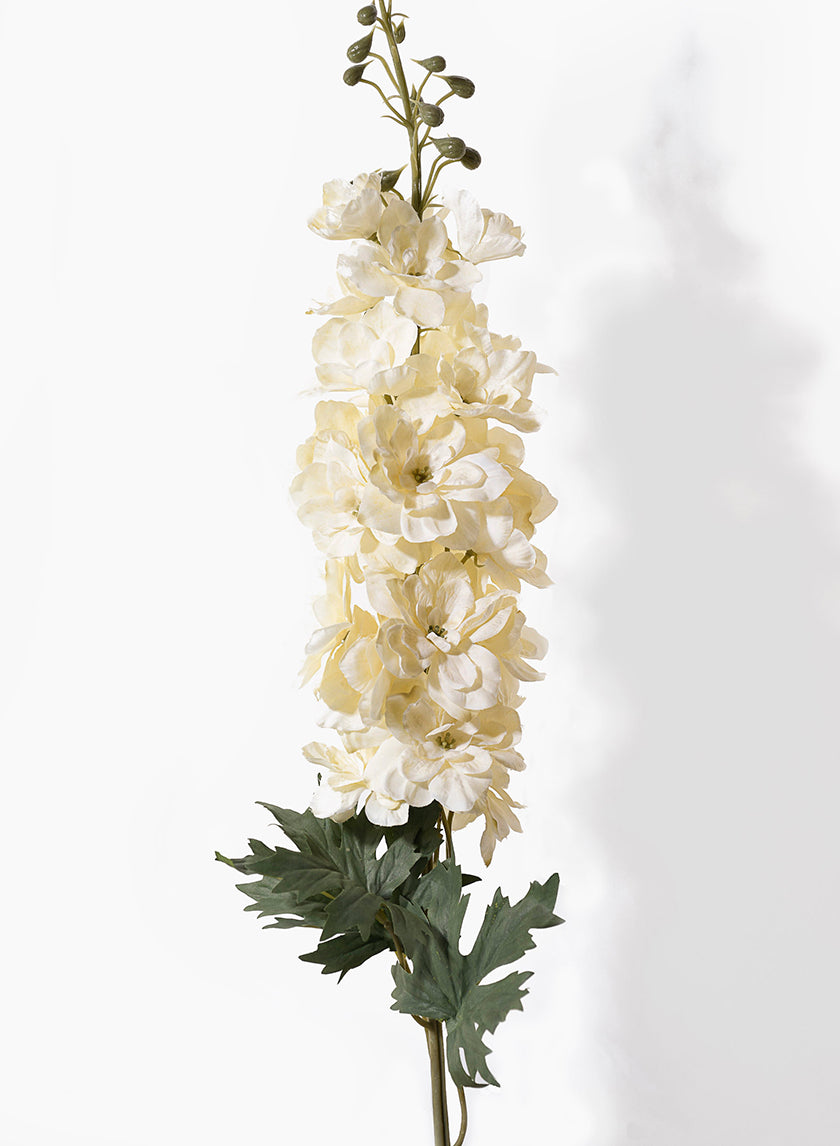 37in White Delphinium