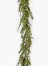 Mixed Evergreen & Leaf Garland