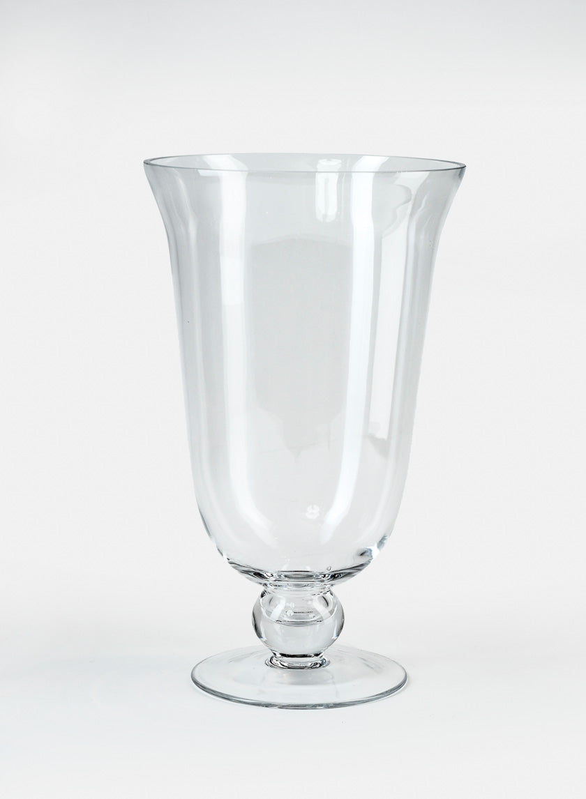 6in - 12in Vienna Clear Glass Urns