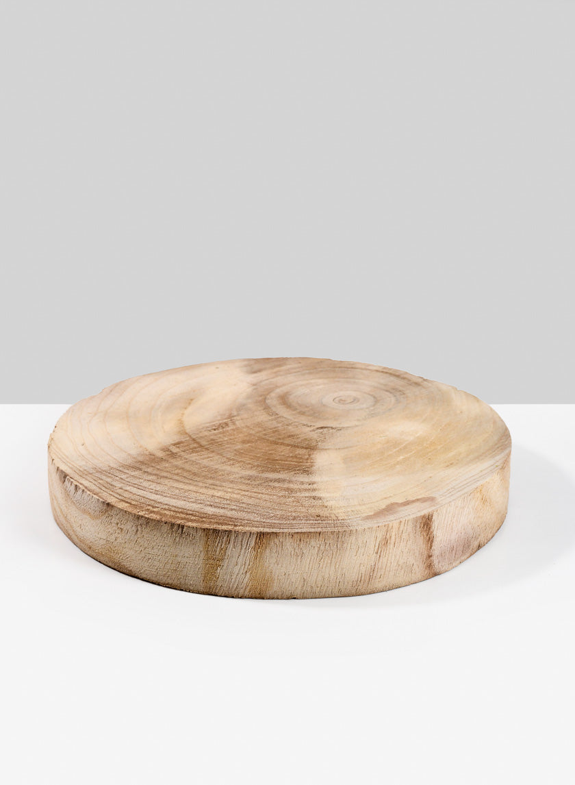 10in Paulownia Wood Trunk Slice