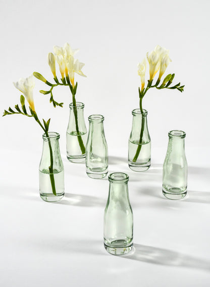 Mexican Green Bud Vases