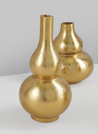 Orseil Deco Mini Vases, Old Gold