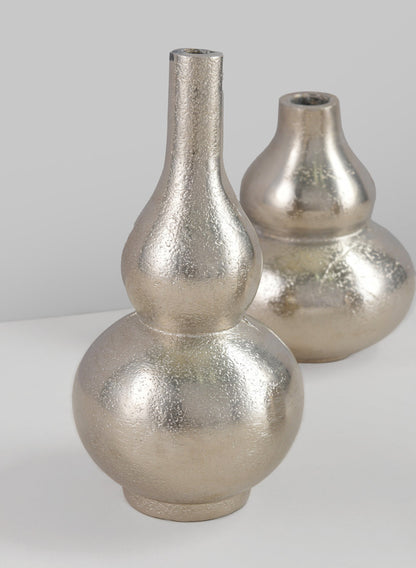 Orseil Deco Mini Vases, Old Silver