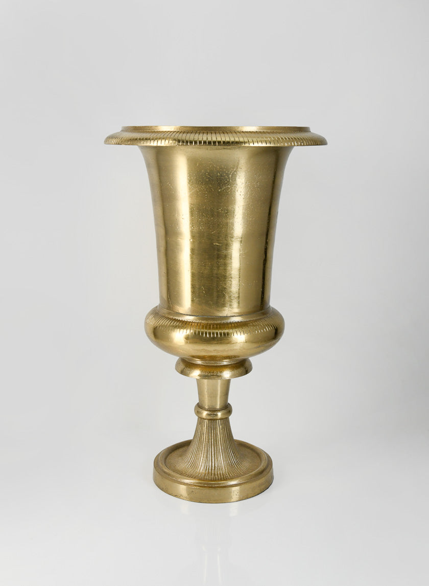 18in Old Gold Batiste Urn