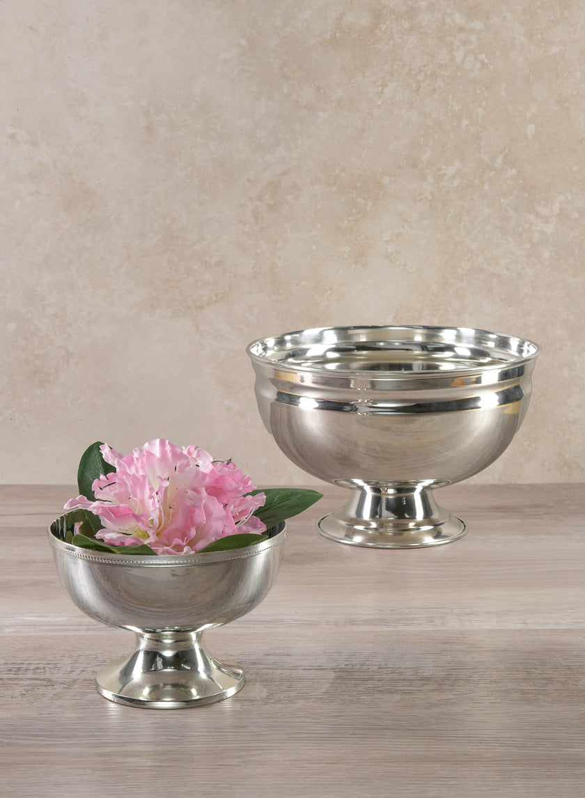 Silver Pedestal Bowls