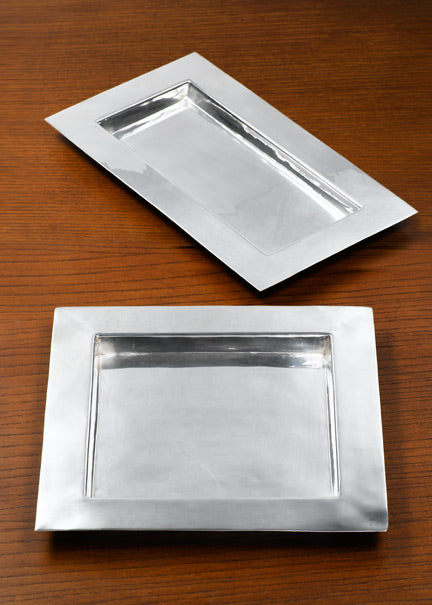 Polished Silver Trays