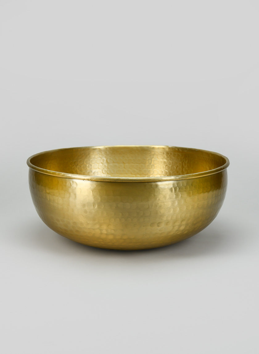 14in Kochin &quot;Brass Look&quot; Aluminium Bowl