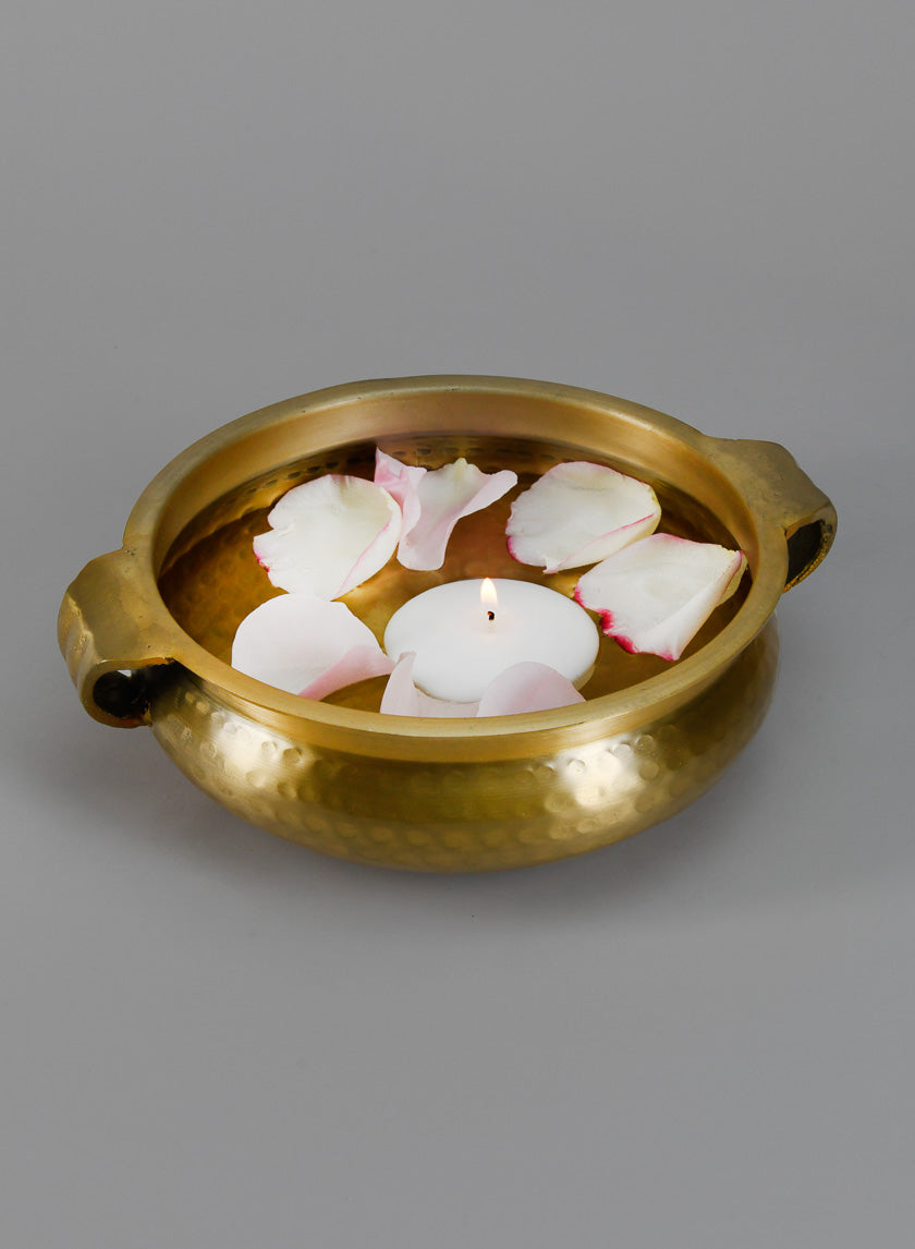 Gold Aluminium Urli Bowls