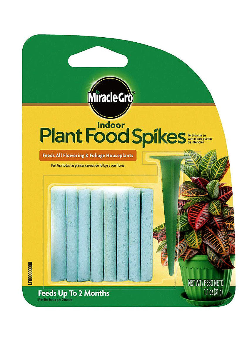 24-Pack Of 1.1oz Miracle-Gro Indoor Plant Food Spikes - 6-12-6