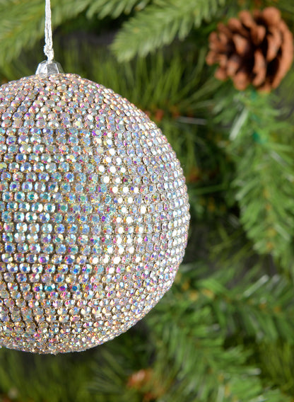 Shimmer Crystal Bead Ornament