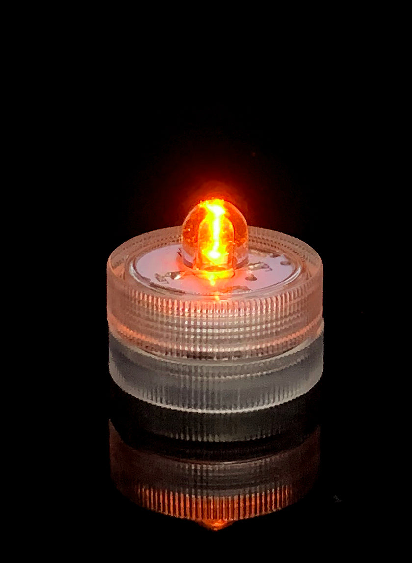 Orange Submersible Single LED Light