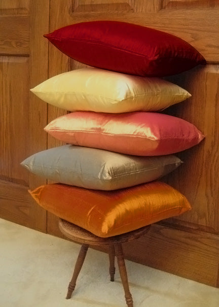 Dupioni Silk Pillows