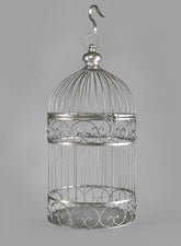 18in & 23in Silver Birdcages