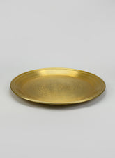 18in Damascus "Brass Look" Aluminium Tray