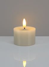 3D Flame Warm White LED Wax Candle