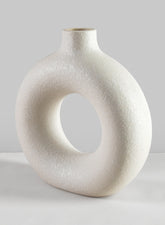 9in Kei Vase sand white