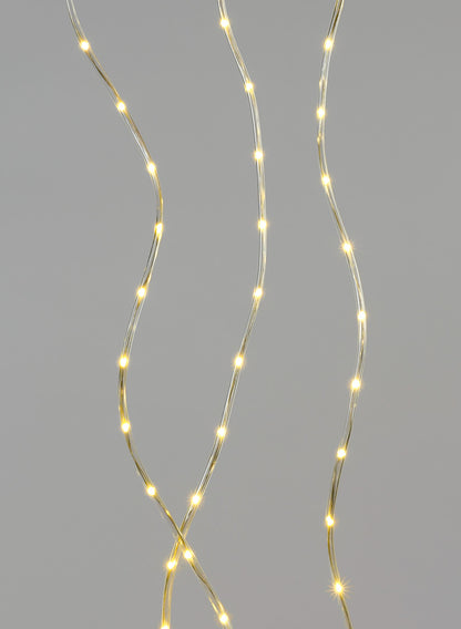 Flexible Naked Wire Tube String Light, 16 Ft Long